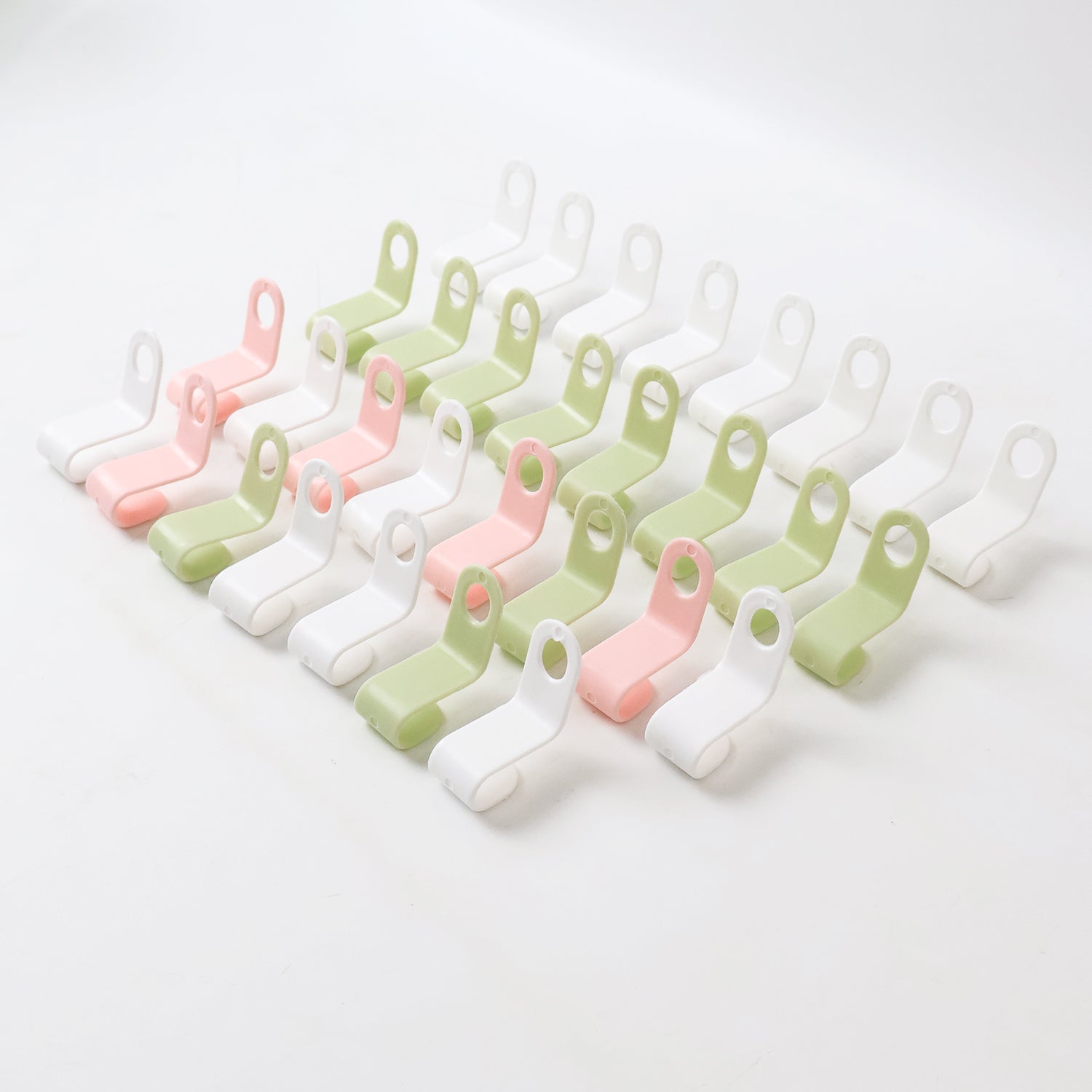 Colorful Clothes Hanger Connector Set Colorful Clothes Hanger Connector Set